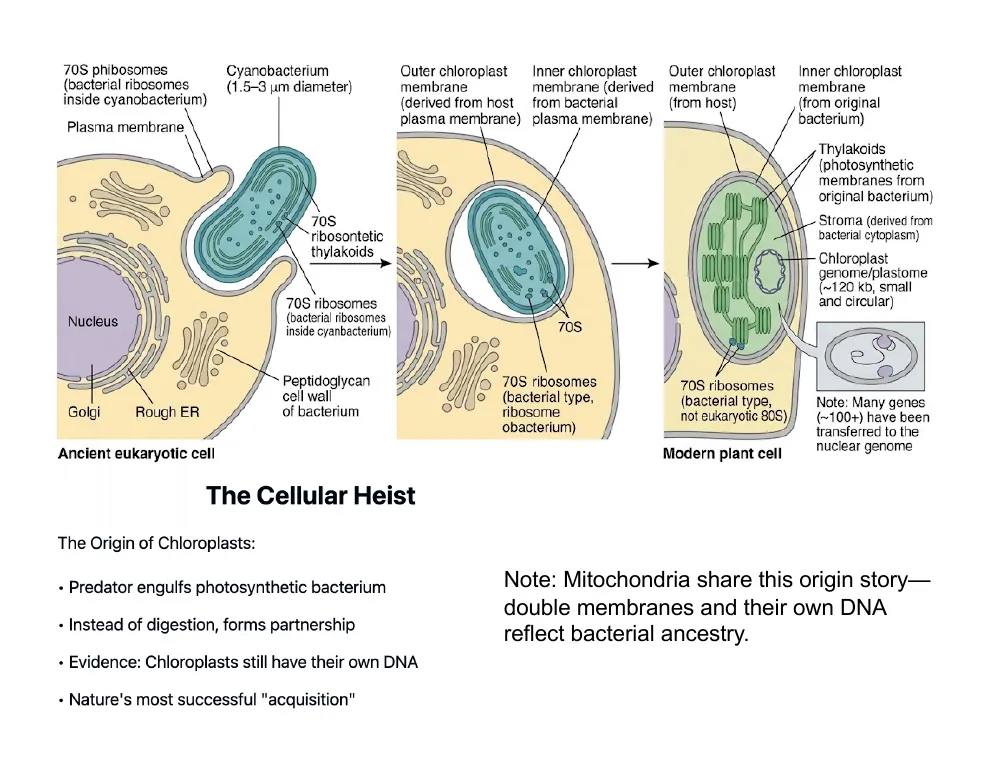 The Cellular Heist: Endosymbiosis