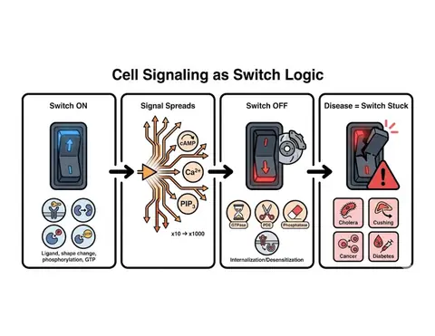 Preview: Cell signaling as switch logic